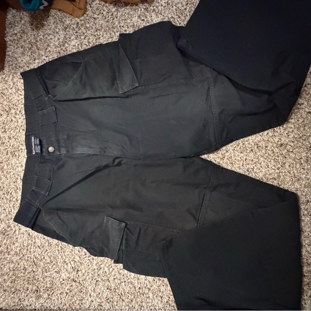5.11 Tactical Black Cargo Pants